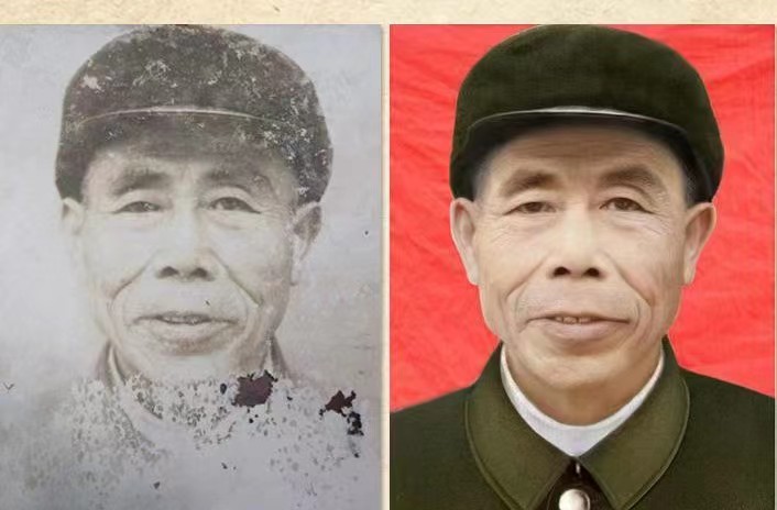 北塔老照片模糊修复-72
