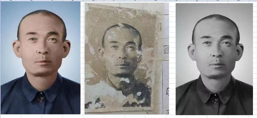 北塔老照片模糊修复-21